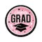 Congrats Grad Round Paper Dinner Plates 9 Inch 25 Count Graduation Party Tableware